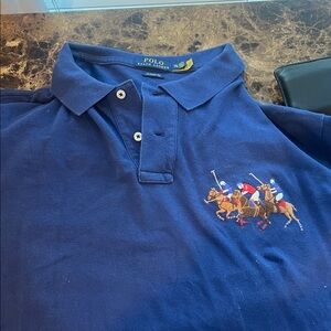 Polo by Ralph Lauren Royal Blue Classic Fit Shirt